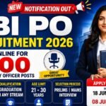 SBI PO Recruitment 2026 Apply Online for 1500 Probationary Officer Posts