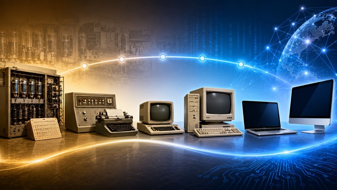 Generations of Computers Complete Notes, Important Facts, and MCQs for SSC, JKSSB, Banking, Railway & All Competitive Exams
