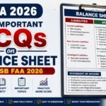 Important MCQs on Balance Sheet