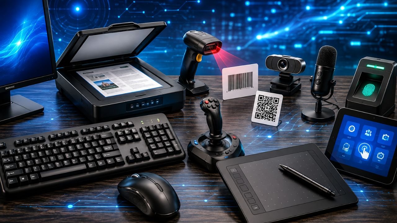 Input Devices of Computer: Complete Notes, Important Facts and MCQs  for SSC, JKSSB, Banking & Railway Exams 2026
