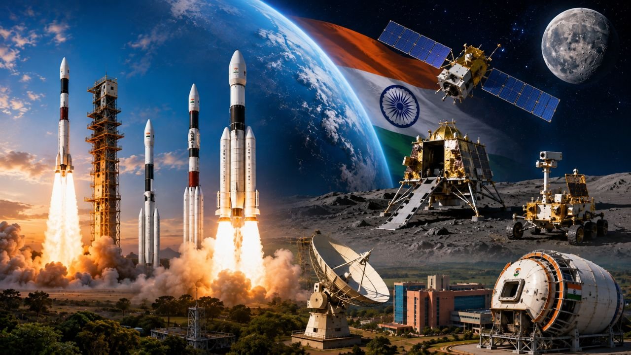 Launch Vehicles and Space Missions of India Static GK (2026): Complete Notes, Important Facts & MCQs for All Competitive Exams