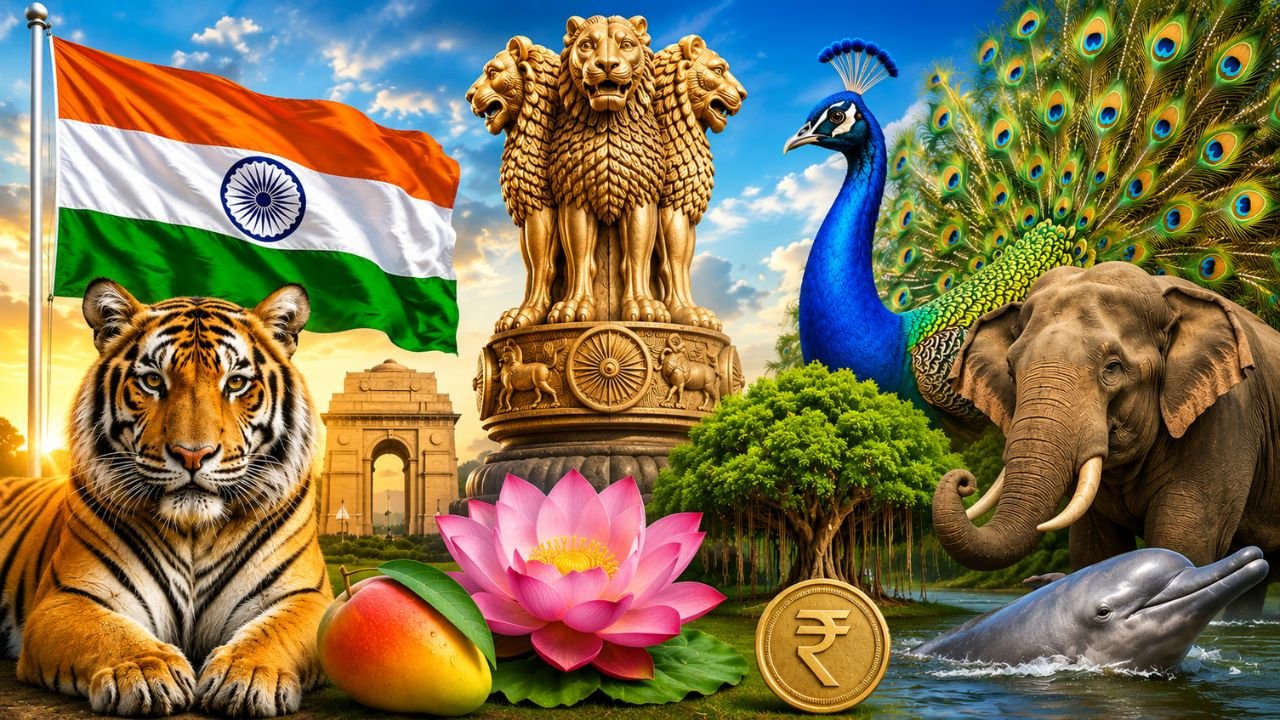 National Symbols of India Static GK: Complete List with Important Facts, MCQs, & PYQs for all Competitive Exams 2026