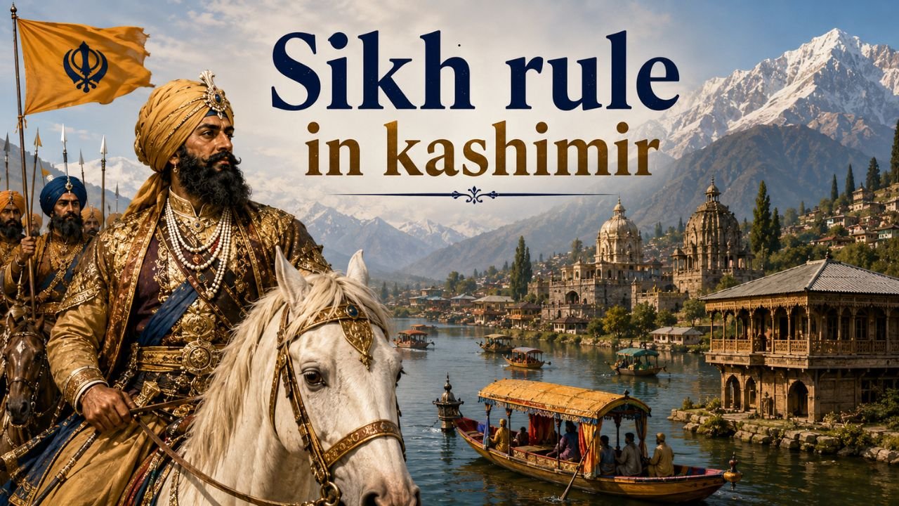 Sikh Rule in Kashmir: Short Notes, Facts & MCQs for JKSSB and JKPSC Exams