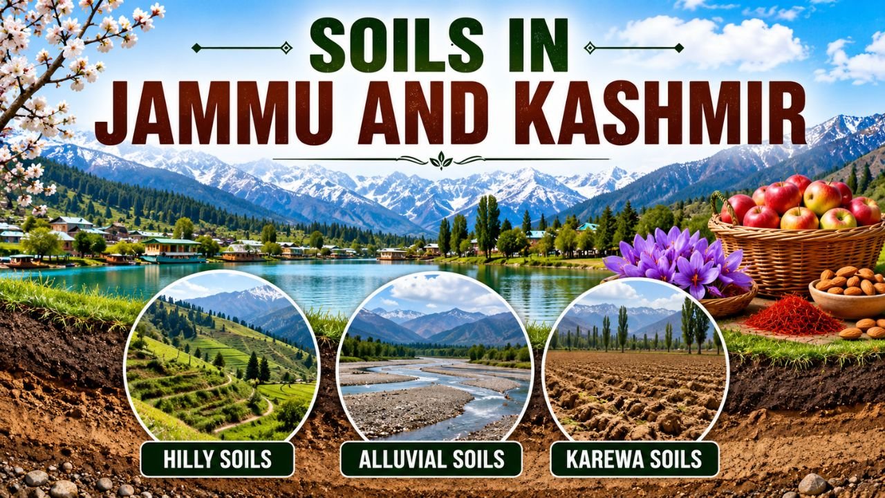 Soils in Jammu and Kashmir: Important Notes and MCQ’s for all JKSSB Exams